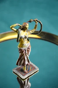 Sehr schöne Wiener Bronze/Vienna Bronze, arabischen Schlangentänzerin, um 1900 - Bild 1 von 4