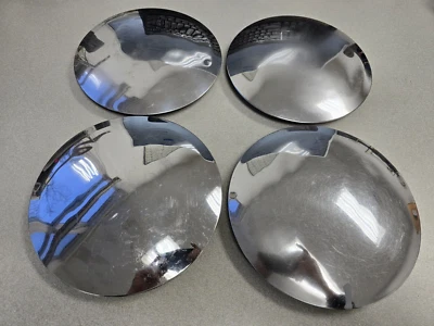 JUEGO DE 4 TAPACUBOS FRENO DISCO PORSCHE 356C 356SC ORIGINALES USADOS SIN AGUJEROS 3/63 NLA 4 Foto 1 de 4