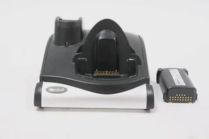 Symbol CRD9000-1001S Single Slot Scanner Charging Cradle with 1x Battery (NO AC) - Picture 1 of 7