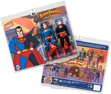 Super Friends 8 Inch Retro Action Figures Universe of Evil Two-Pack: Superman