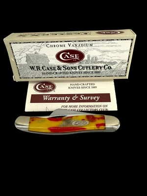 Estojo Pocketknife 3218 CV 2007 médio Stockman Candy Corn Delrin DH-2271 - Imagem 1 de 4