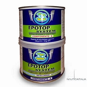RESINA EPOSSIDICA - 3C EPOTOP SYSTEM LT. 1,5 - ANTIOSMOSI - NAUTICA BARCHE - Foto 1 di 1