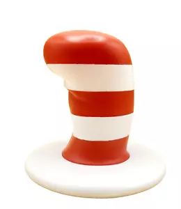 Dr. Seuss KATZE IM MÜTZE Kuchenaufleger 4,5" groß, Geburtstagsexpress, EUC - Bild 1 von 7