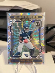 2023 Panini Donruss Elite Series Rookies Tyjae Spears RC Tennessee Titans #26 - Bild 1 von 2