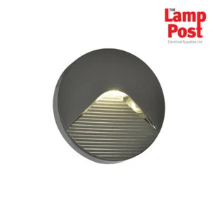 Forum CZ-29193-ATR Breez Single LED Outdoor Garden Round Light IP65 - Dark Grey - Picture 1 of 1