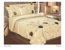 Life Style  Fashion Beddings Butterscotch Duvet Cover Set