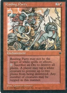 1X RAIDING PARTY RED FALLEN EMPIRES MTG MAGIC HP X1 (yourdeckbuilder) - Imagen 1 de 1
