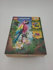 ⚡️Lego Creator 3 In 1 (31144) Exotic Pink Parrot Toad Fish Flowers NIB Dent Tape