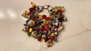 Lámpara Arte Vidrio Dije/Pulsera de Cuentas - Pájaro Mariposa Plata de Ley 925 - Imagen 1 de 11