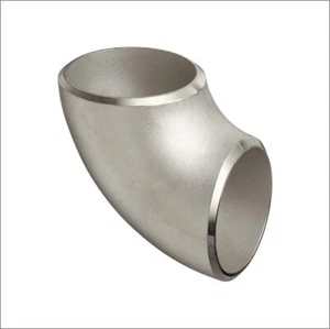 2" NB SCH40S 90° KURZER RADIUS BOGEN STUMPF SCHWEISSBAR GESCHWEISST 316L EDELSTAHL - Bild 1 von 1