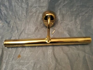 lampada da parete dorata tipo Monet Egoluce vintage anni '50 - Foto 1 di 3
