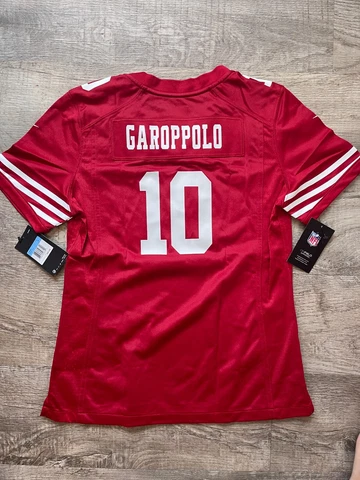 Nike Women's On Field Jersey San Francisco 49ers Jimmy Garoppolo 10 Medium New Cover