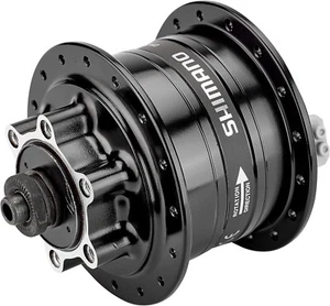 Shimano Electric Dynamo Hub DH-3D32-QR 32H 6 Bolt Disc Brake Quick Release - Picture 1 of 4