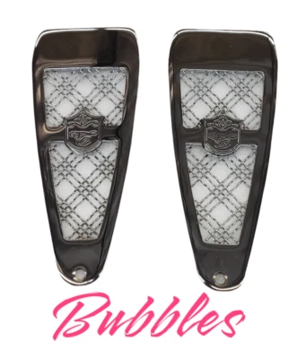 Chevy Caprice Impala 1991-1996 malla cromada puerta jambas ventilaciones Tiarra atascos Foto 1 de 4