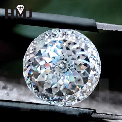 D White Portuguese Cut Moissanite Loose Stones VVS Moissanite for Jewelry Making - Image 1 of 4