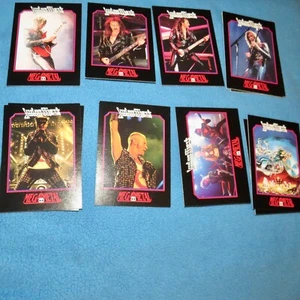 Judas Priest Impel Heavy Mega Metal 10 Cards Set 1991 RARE DISC COllectible! - Picture 1 of 2
