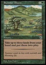 Magic the Gathering MTG Summer Bloom (187) Portal   MP