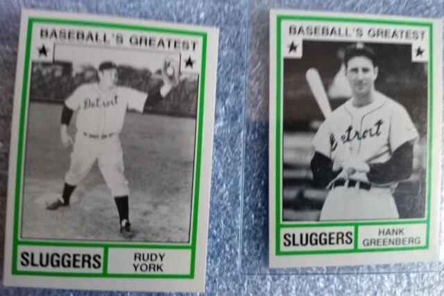 1982 TCMA Greatest Sluggers Baseball Singles - Pick From List - Image 1 of 1