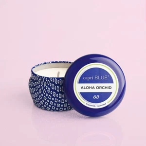 Capri Blue Mini Travel Tin Candle - 3 Oz - Aloha Orchid