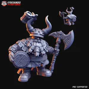 Figura miniatura Dwarf Brew Master, Kyoushuneko, Dwarven Army Unit - Imagen 1 de 1