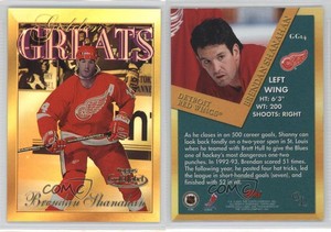 2000-01 Topps Gold Label Golden Greats Brendan Shanahan #GG14 HOF