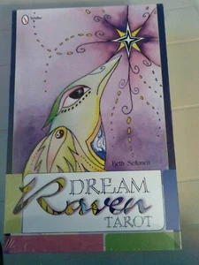 Dream Raven Tarot BN, & Tarot Leaves, PO, TWO Schiffer Sets by Beth Seilonen - Foto 1 di 9