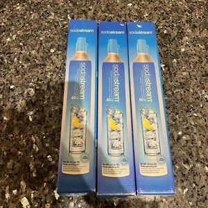 Sodastream 3X 60L CO2 Carbonator Replacement Canister 60L Soda Stream Exp 2026 - Picture 1 of 9
