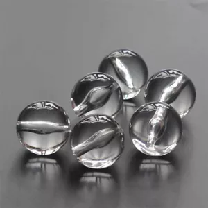 Plastics Transparent Beads Round Clear Beads Jewellery Making Crafts 4 5-30mm - Picture 1 of 24