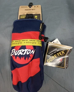 Burton Podium Gore-Tex Mitts Size Small Blue/Red Color-New With Tags. - Picture 1 of 4