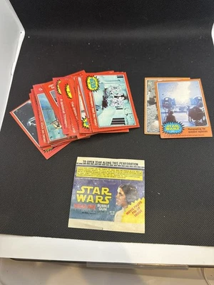 Vintage Star Wars Topps SERIES 1977 Red Lot - Image 1 of 4