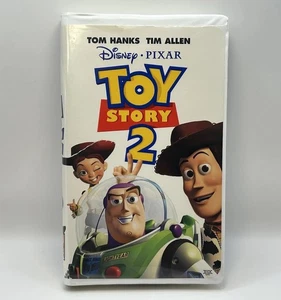 Toy Story 2 VHS 1999 Disney Pixar Video Tape 90s Movie VTG Clamshell Nearly New! - Picture 1 of 9
