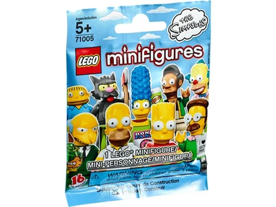 NEW LEGO SIMPSONS  71005  MINIFIG mystery blind random pack *Only 1 Minifigure* - Image 1 of 4