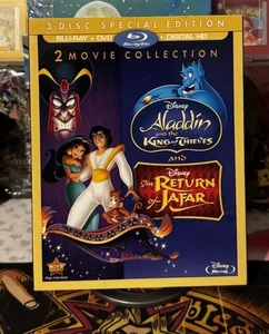 Aladdin & King of Thieves & Return of Jafar 2-Movie Collection 3 Disc Special Ed - Picture 1 of 4
