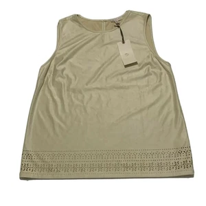 Lila Rose Bluse Tanktop Large Damen Beige Polyester Ärmellos Rundhals - Bild 1 von 8