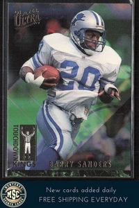 Barry Sanders 1993 Ultra Touchdown Kings #7 Detroit Lions - Imagen 1 de 2