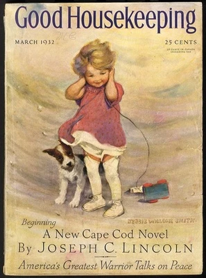 PREPARE for PEACE Gen PERSHING 1932 GOOD HOUSEKEEPING Jessie Willcox Smith  Foto 1 de 4