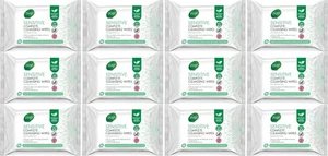 Pure Sensitive complete Cleansing Facial Wipes 25's with Vitamin E and Aloe Vera - Picture 1 of 5