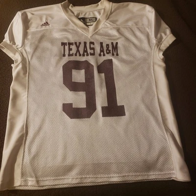 Adidas Texas A&M Aggies Juego Usado XL Jersey Juego Usado Foto 1 de 4