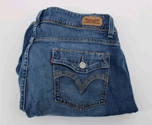 Levis 529 Jeans Damen 14M Blau Curvy Bootcut Stretch Denim Cowboy - Bild 1 von 16