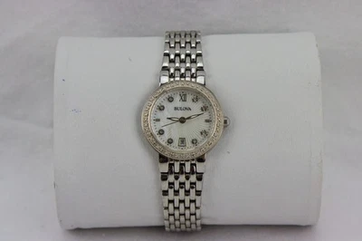 Bulova 96R203 Women's Watch , MOP Face, New Battery - Image 1 of 4