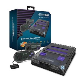 Hyperkin RetroN 2 HD Gaming Console For NES/ Super Famicom Space Black 5E