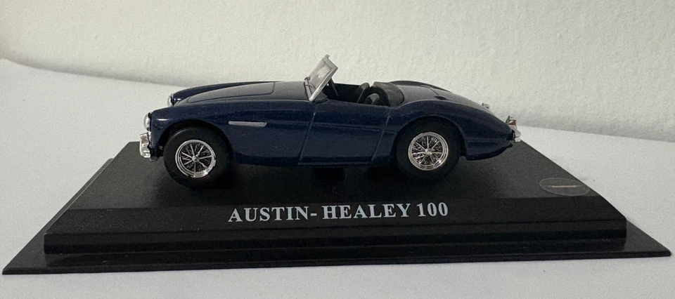 Modellino auto Austin-Healey 100 - colore blu - scala 1/43 - Immagine 1 di 1