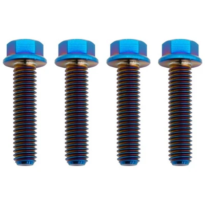 Kit de pernos de control de manillar Tusk Titanium azul quemado para KTM 85 SX 19/16 Foto 1 de 2