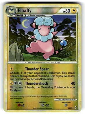 Flaaffy 43/95 Call of Legends MP Pokemon Card TCG - Image 1 of 2