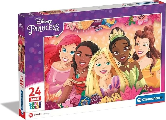 Clementoni 24241 - Supercolor Puzzle - Disney Princess - 24 Pezzi - Puzzle princ - Immagine 1 di 1