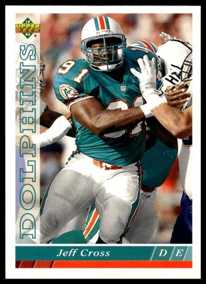 1993 Upper Deck #455 Jeff Cross - Image 1 of 2