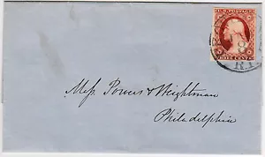 #11A 3¢ 1851-57, 91R1L, marrone arancione sperimentale, GEN 1852 FLS, ex. W. Hulme - Foto 1 di 2