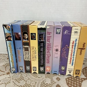 FEATURE FILMS FOR FAMILIES 10 VHS Video Tapes Lot Vintage Family Friendly Movies - Picture 1 of 19