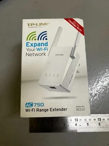 Extensor de alcance Wi-Fi TP-LINK RE210 doble banda AC750 (abierto - sin usar) - Imagen 1 de 3