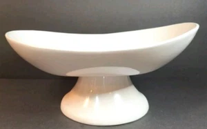 faiancas neto & gomes Pedestal Bowl Very Nice Grannycore Cottagecore Farmhouse - Picture 1 of 11